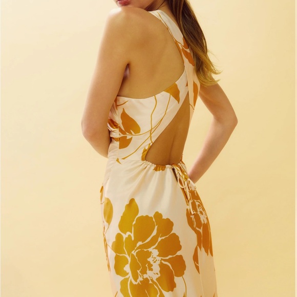 NWT Reformation Anaiis dress in Maracuya - Picture 2 of 10